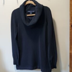 French Connection Black Cowl Neck Sweater
